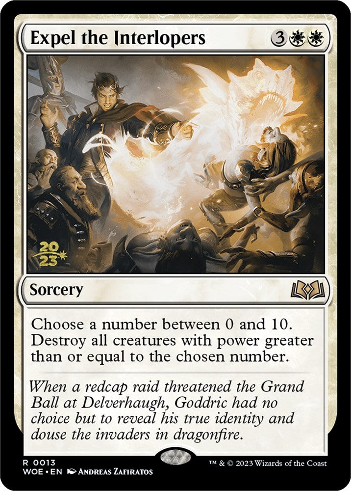 Expel the Interlopers [Wilds of Eldraine Prerelease Promos] | Webway Games