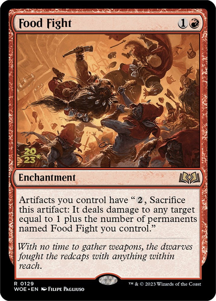 Food Fight [Wilds of Eldraine Prerelease Promos] | Webway Games