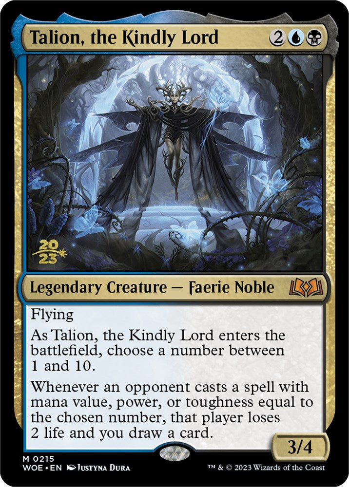 Talion, the Kindly Lord [Wilds of Eldraine Prerelease Promos] | Webway Games