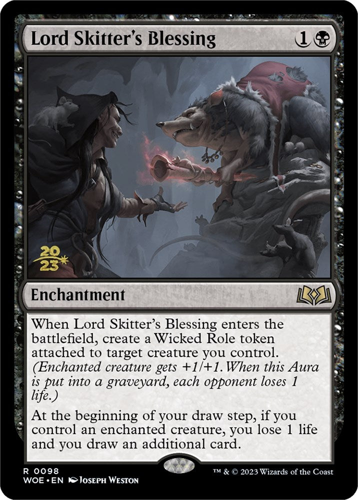 Lord Skitter's Blessing [Wilds of Eldraine Prerelease Promos] | Webway Games