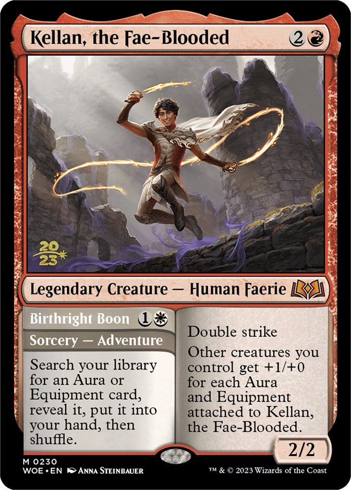 Kellan, the Fae-Blooded [Wilds of Eldraine Prerelease Promos] | Webway Games
