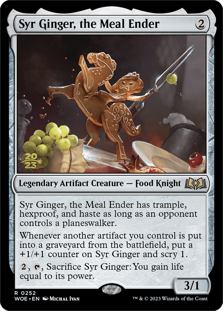 Syr Ginger, the Meal Ender [Wilds of Eldraine Prerelease Promos] | Webway Games