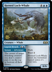 Horned Loch-Whale // Lagoon Breach [Wilds of Eldraine Prerelease Promos] | Webway Games