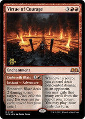 Virtue of Courage // Embereth Blaze [Wilds of Eldraine Prerelease Promos] | Webway Games