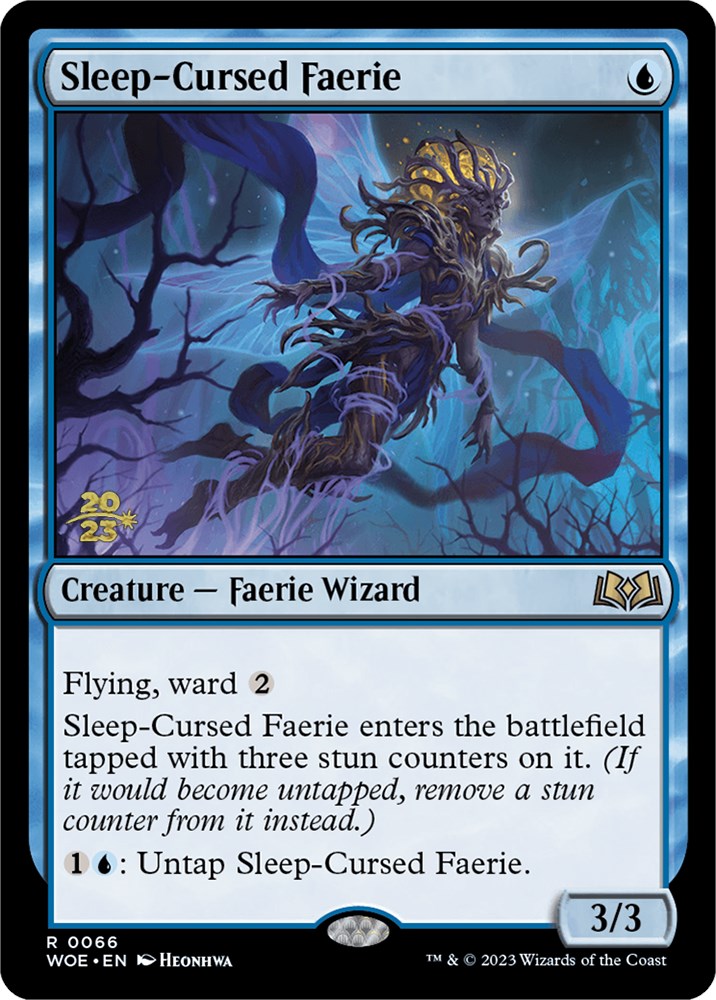 Sleep-Cursed Faerie [Wilds of Eldraine Prerelease Promos] | Webway Games
