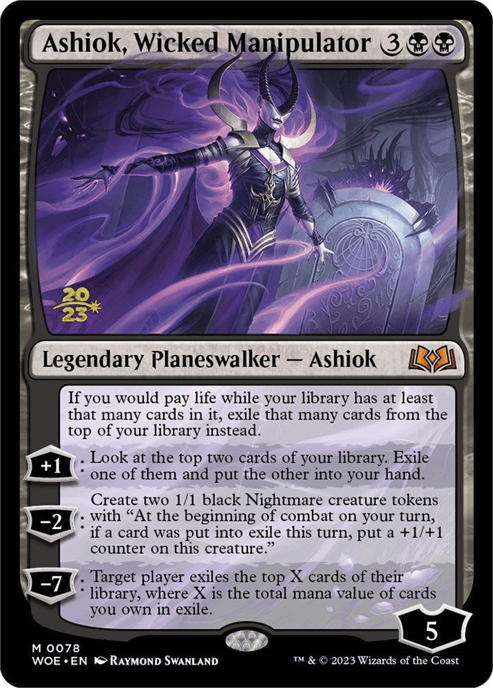 Ashiok, Wicked Manipulator [Wilds of Eldraine Prerelease Promos] | Webway Games