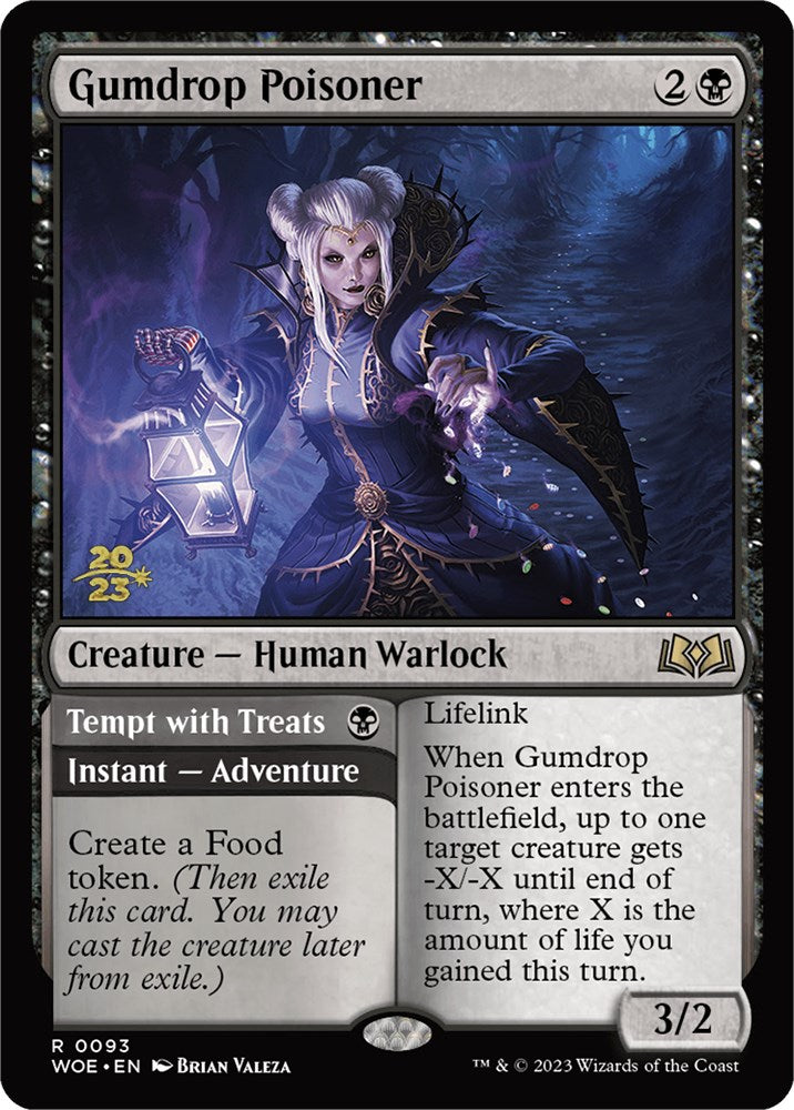 Gumdrop Poisoner // Tempt with Treats [Wilds of Eldraine Prerelease Promos] | Webway Games
