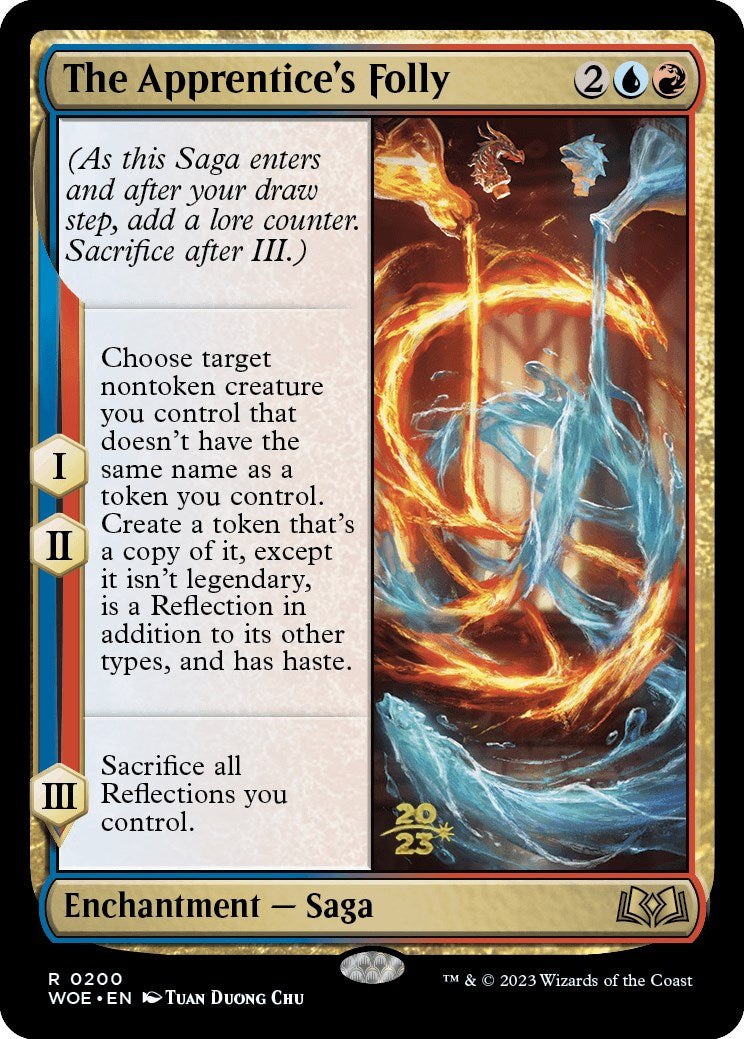 The Apprentice's Folly [Wilds of Eldraine Prerelease Promos] | Webway Games
