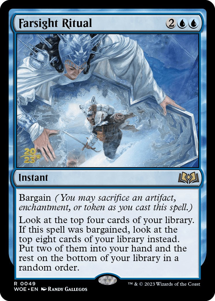 Farsight Ritual [Wilds of Eldraine Prerelease Promos] | Webway Games