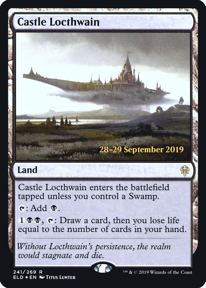 Castle Locthwain  [Throne of Eldraine Prerelease Promos] | Webway Games