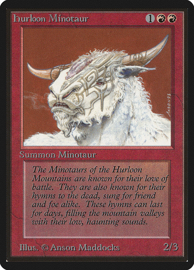 Hurloon Minotaur [Limited Edition Beta] | Webway Games