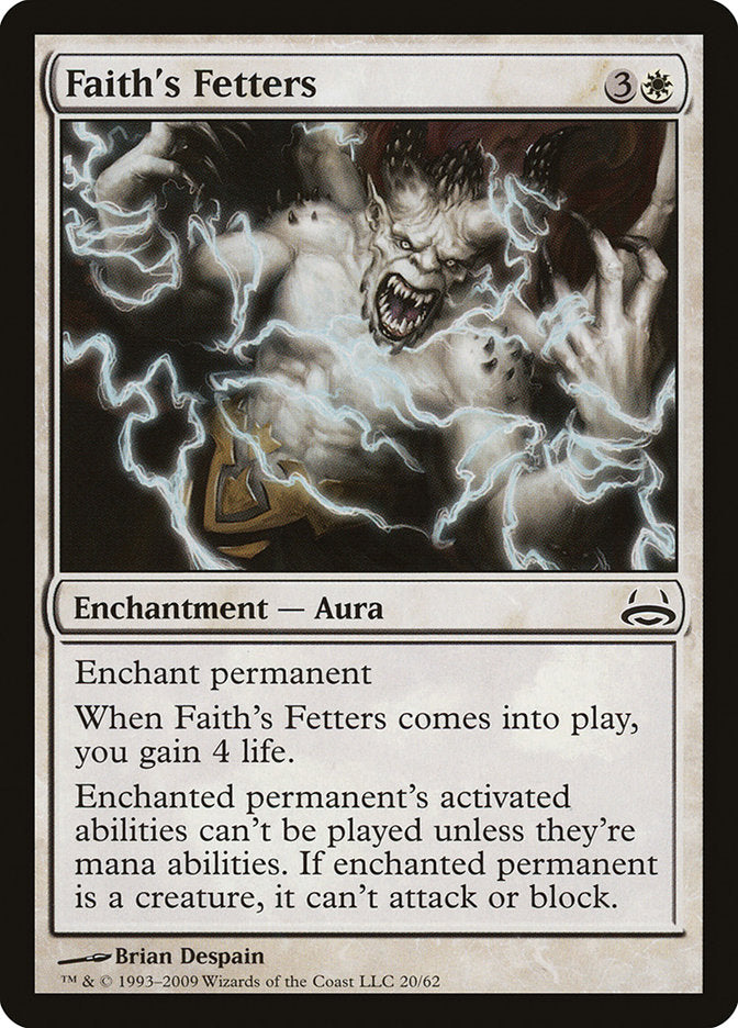 Faith's Fetters [Duel Decks: Divine vs. Demonic] | Webway Games