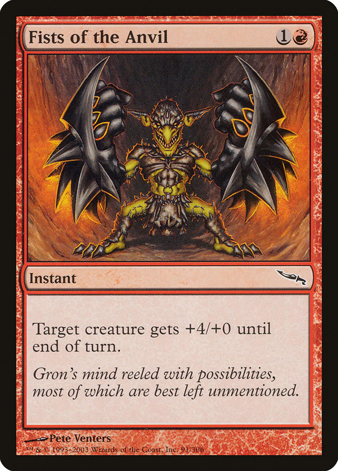 Fists of the Anvil [Mirrodin] | Webway Games