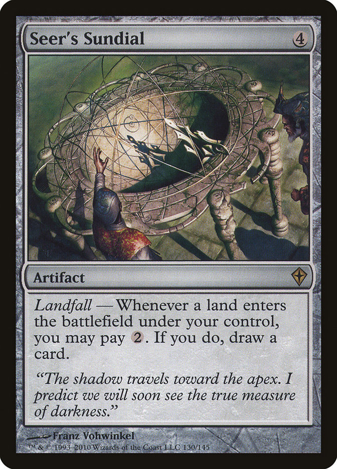 Seer's Sundial [Worldwake] | Webway Games
