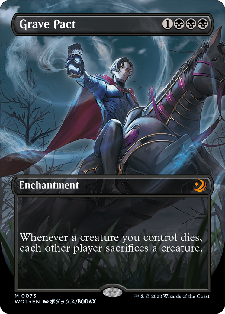 Grave Pact (Anime Borderless) [Wilds of Eldraine: Enchanting Tales] | Webway Games