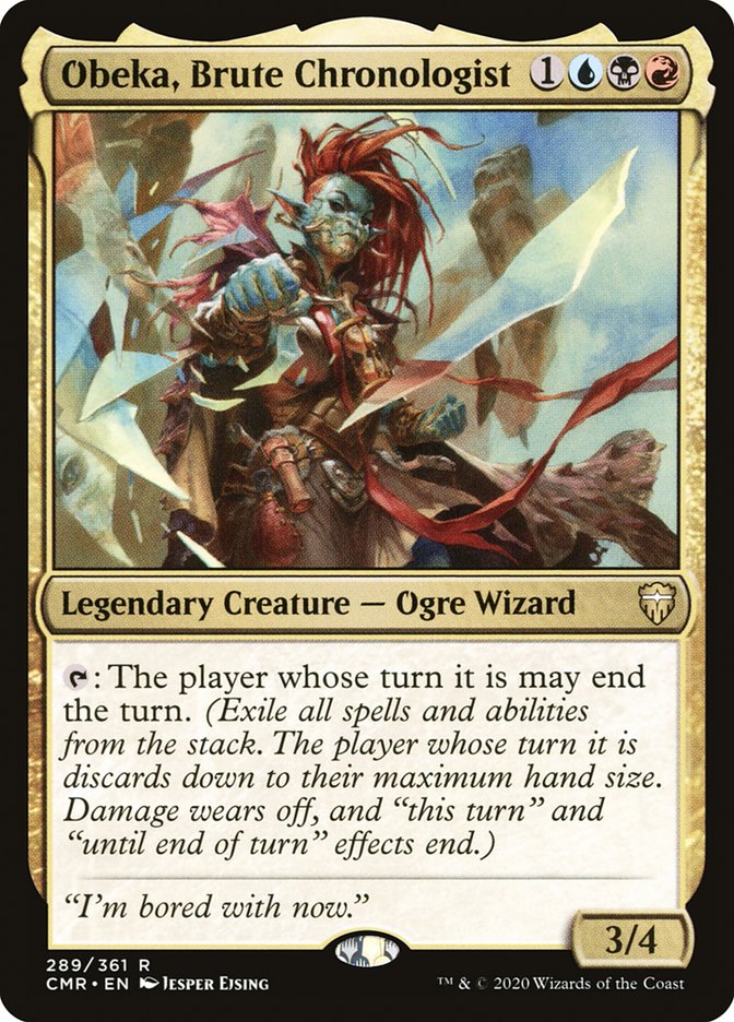 Obeka, Brute Chronologist [Commander Legends] | Webway Games