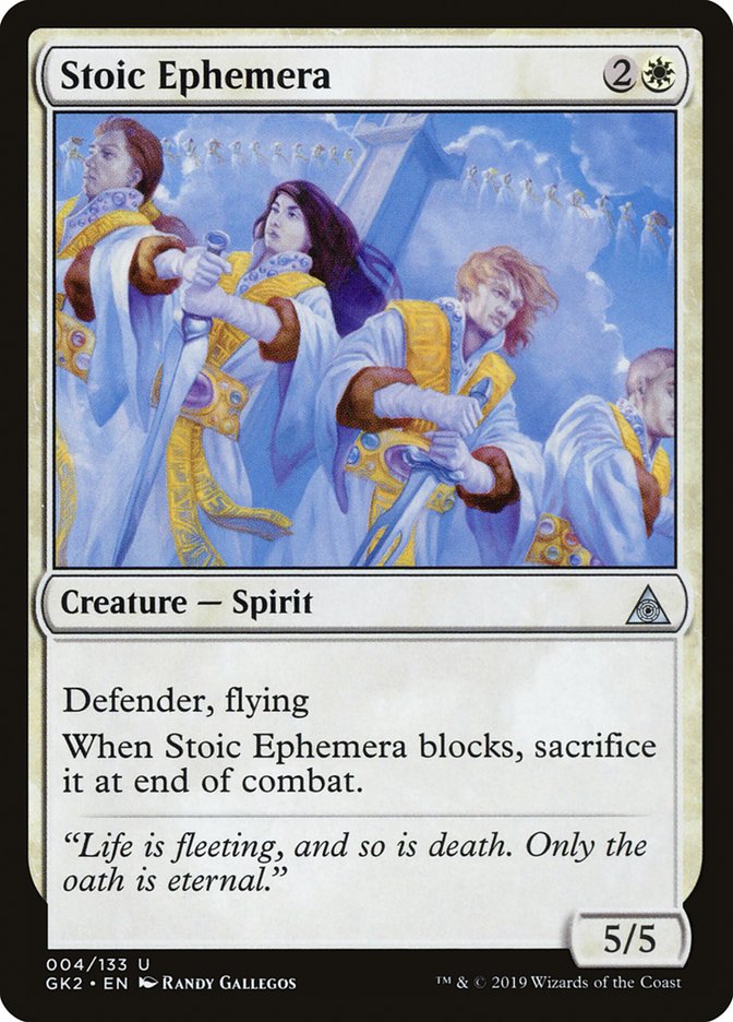 Stoic Ephemera [Ravnica Allegiance Guild Kit] | Webway Games
