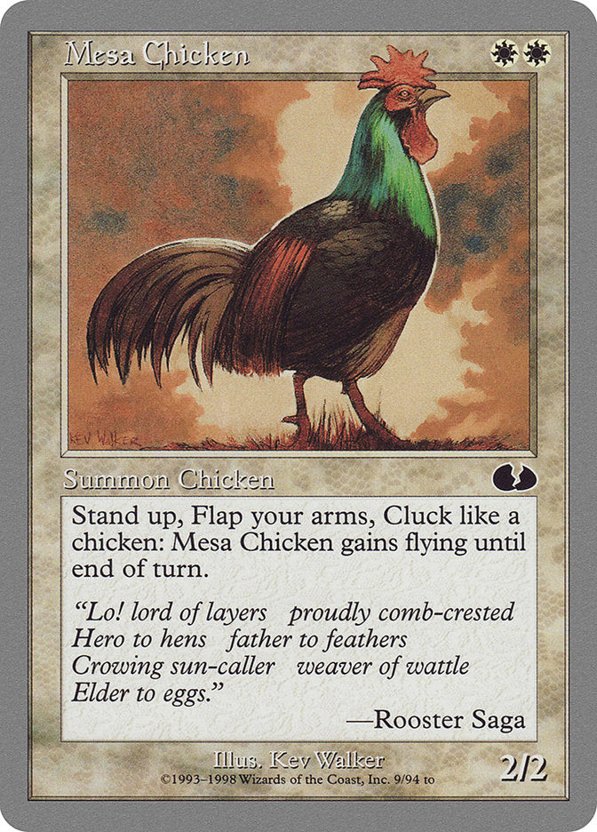 Mesa Chicken [Unglued] | Webway Games