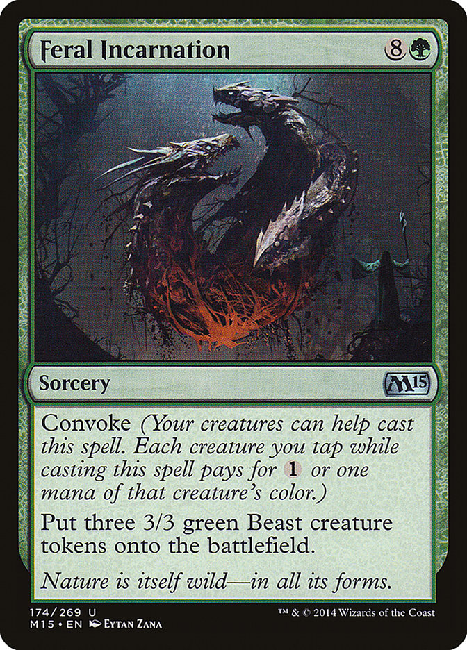 Feral Incarnation [Magic 2015] | Webway Games