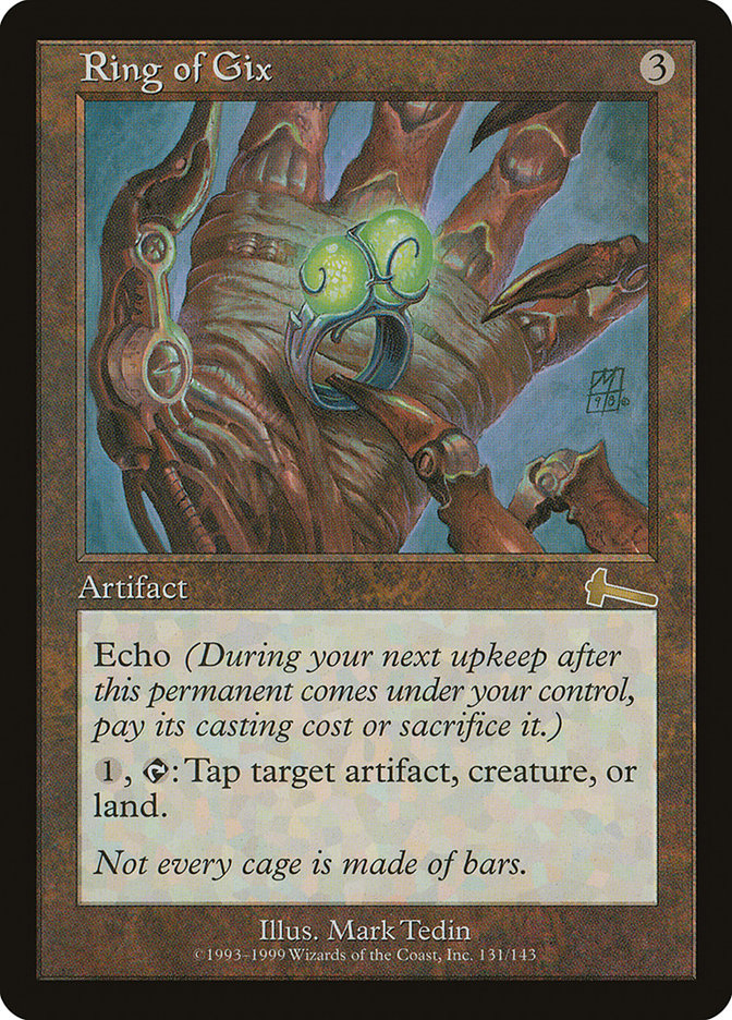 Ring of Gix [Urza's Legacy] | Webway Games