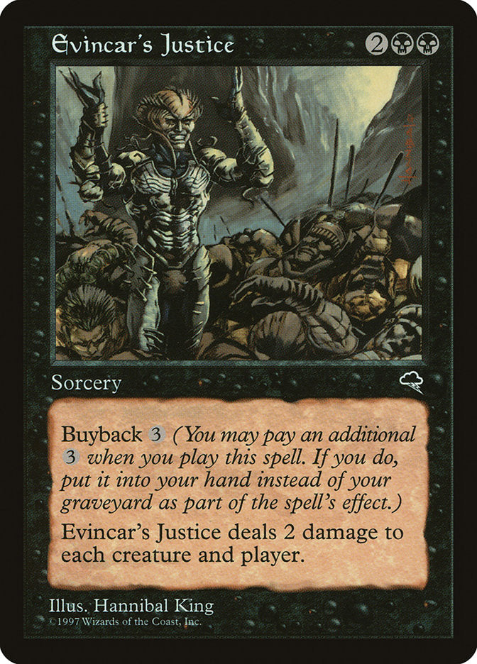 Evincar's Justice [Tempest] | Webway Games