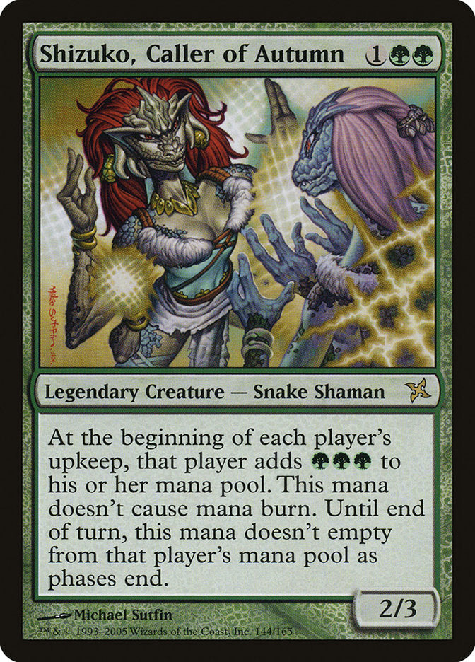 Shizuko, Caller of Autumn [Betrayers of Kamigawa] | Webway Games