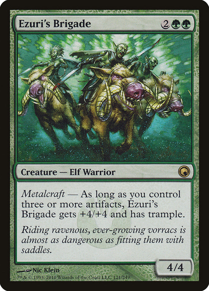 Ezuri's Brigade [Scars of Mirrodin] | Webway Games