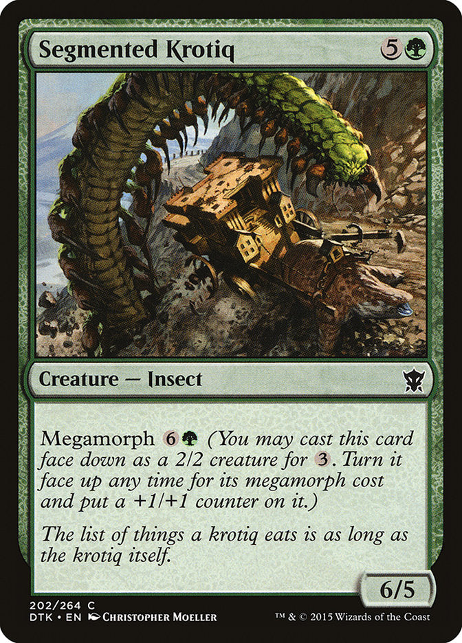 Segmented Krotiq [Dragons of Tarkir] | Webway Games