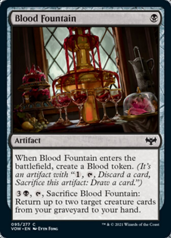 Blood Fountain [Innistrad: Crimson Vow] | Webway Games