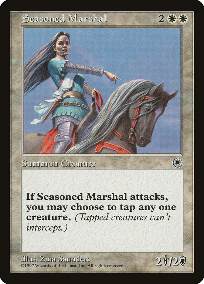 Seasoned Marshal [Portal] | Webway Games