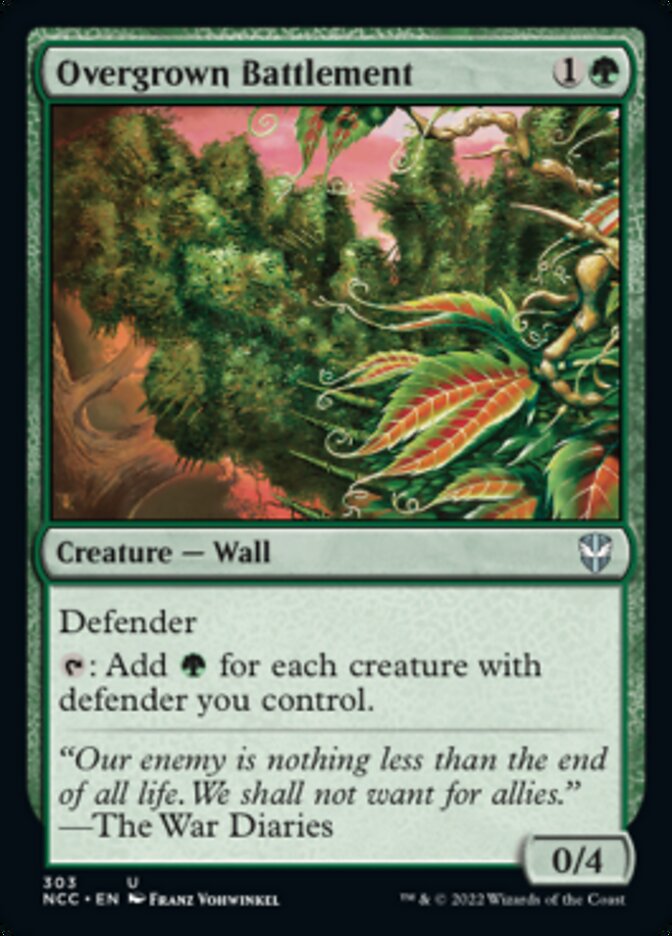 Overgrown Battlement [Streets of New Capenna Commander] | Webway Games