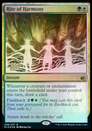 Rite of Harmony [Innistrad: Midnight Hunt Prerelease Promos] | Webway Games