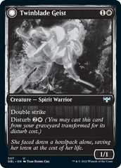 Twinblade Geist // Twinblade Invocation [Innistrad: Double Feature] | Webway Games