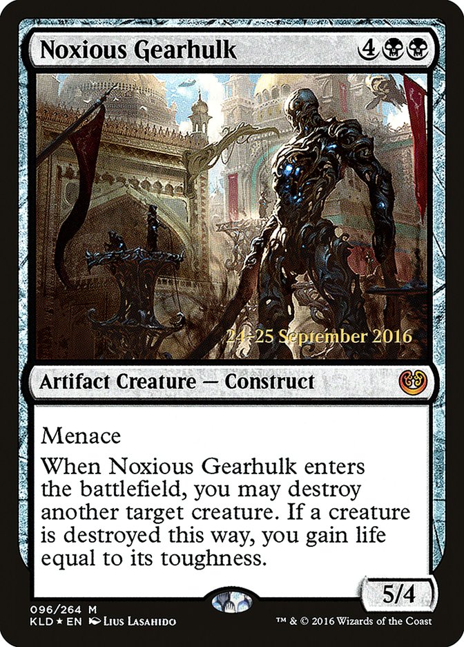 Noxious Gearhulk  (Prerelease) [Kaladesh Prerelease Promos] | Webway Games
