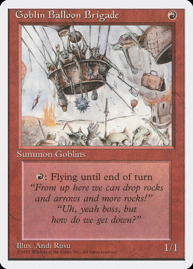 Goblin Balloon Brigade [Fourth Edition] | Webway Games