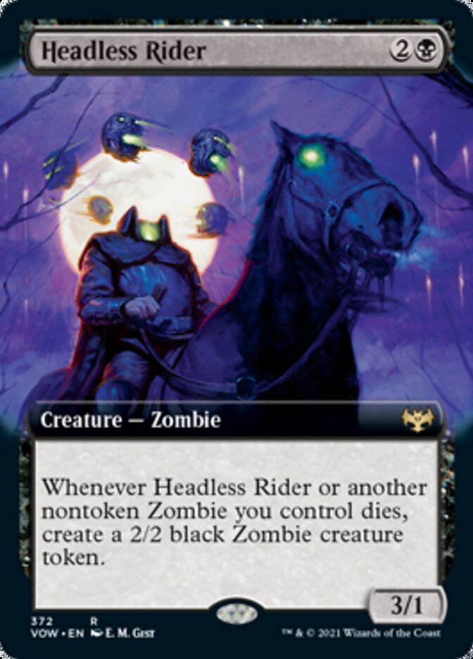 Headless Rider (Extended) [Innistrad: Crimson Vow] | Webway Games