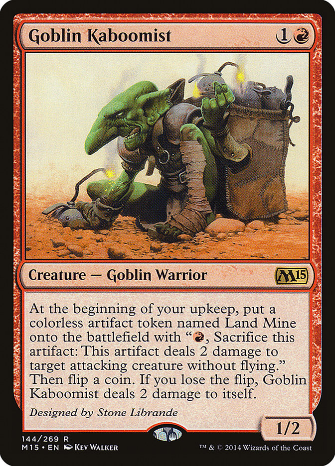Goblin Kaboomist [Magic 2015] | Webway Games