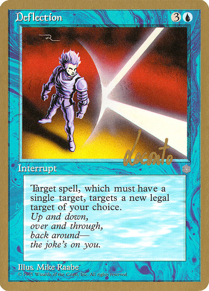 Deflection (Michael Loconto) [Pro Tour Collector Set] | Webway Games
