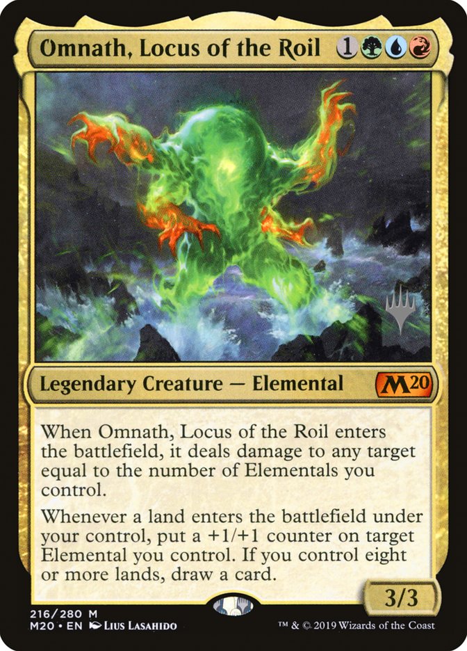 Omnath, Locus of the Roil (Promo Pack) [Core Set 2020 Promos] | Webway Games