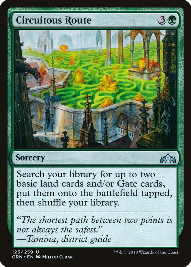 Circuitous Route [Guilds of Ravnica] | Webway Games
