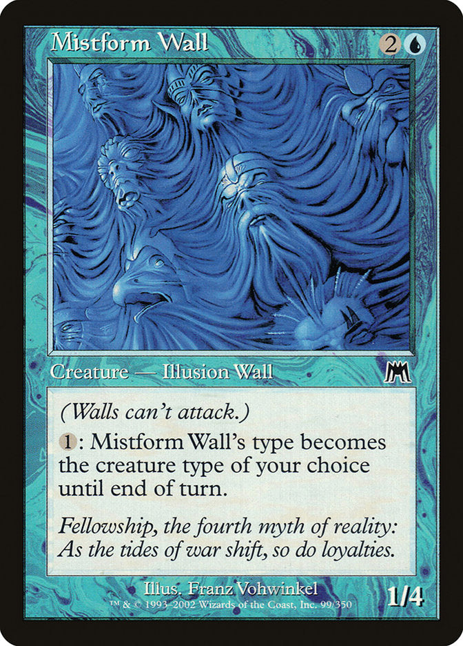 Mistform Wall [Onslaught] | Webway Games