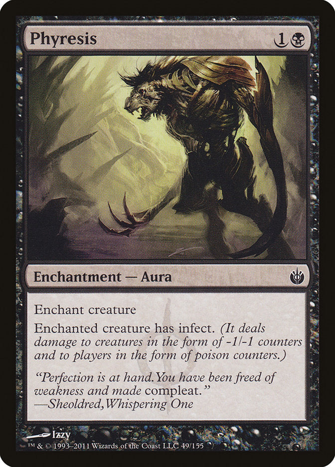 Phyresis [Mirrodin Besieged] | Webway Games