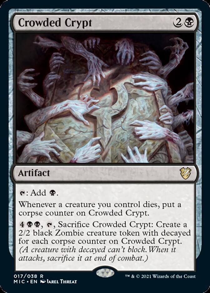 Crowded Crypt [Innistrad: Midnight Hunt Commander] | Webway Games