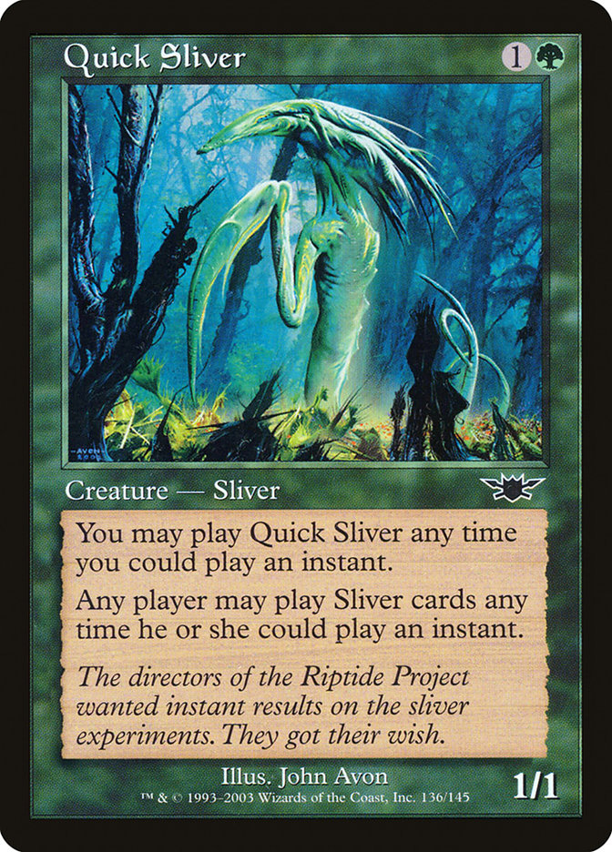 Quick Sliver [Legions] | Webway Games