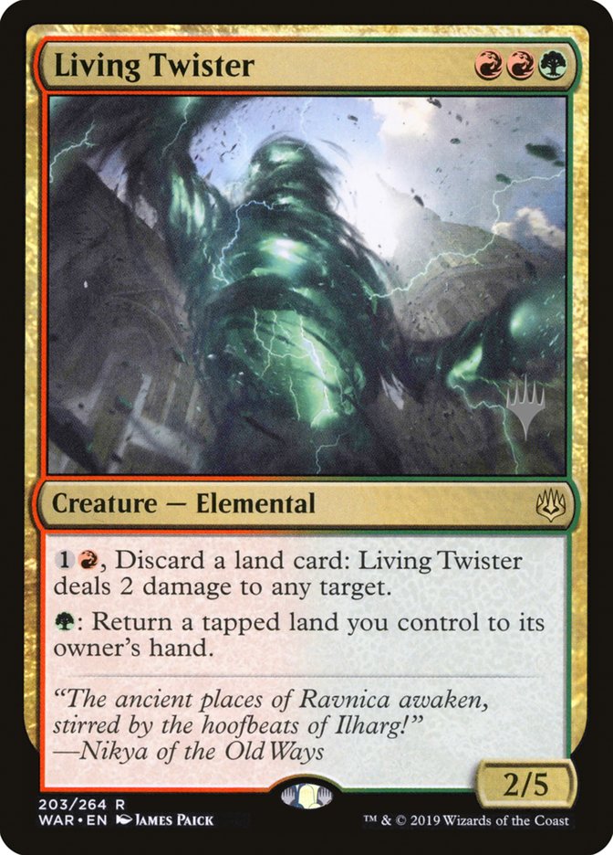 Living Twister (Promo Pack) [War of the Spark Promos] | Webway Games