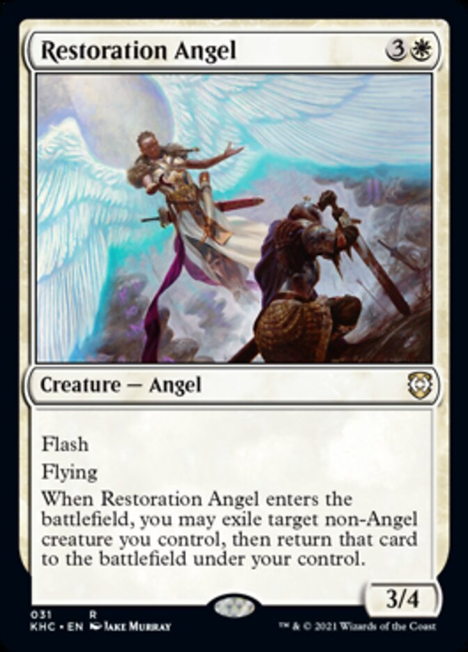 Restoration Angel [Kaldheim Commander] | Webway Games