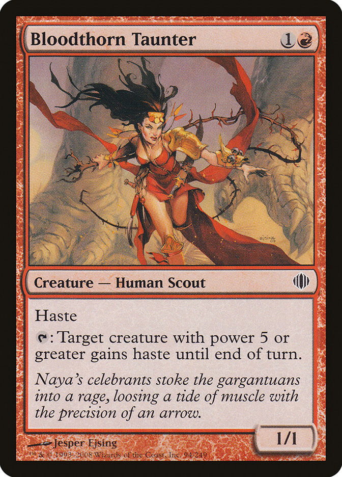 Bloodthorn Taunter [Shards of Alara] | Webway Games