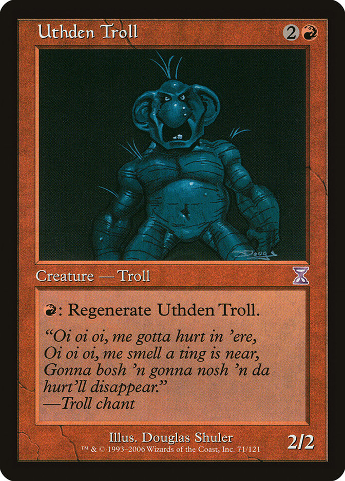 Uthden Troll [Time Spiral Timeshifted] | Webway Games