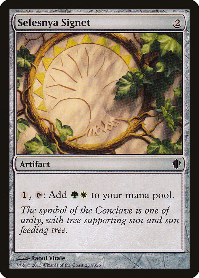 Selesnya Signet [Commander 2013] | Webway Games