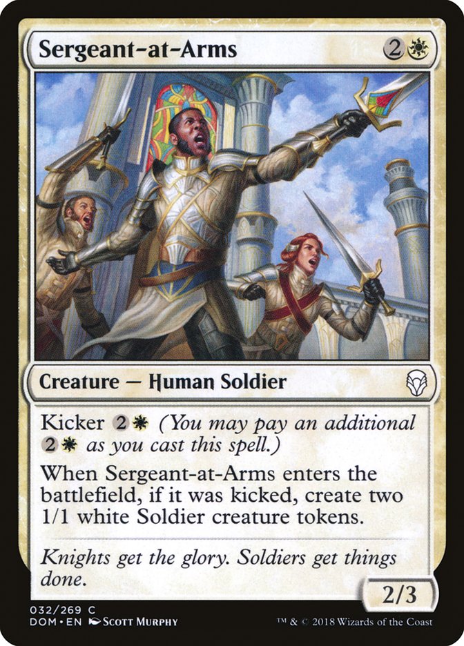 Sergeant-at-Arms [Dominaria] | Webway Games